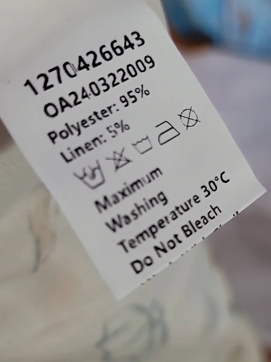 Commense Cream Tropical Print Linen Maxi Dress - Picture 14 of 16